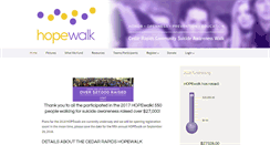 Desktop Screenshot of hopewalk-cr.com