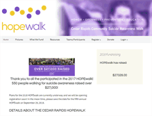 Tablet Screenshot of hopewalk-cr.com